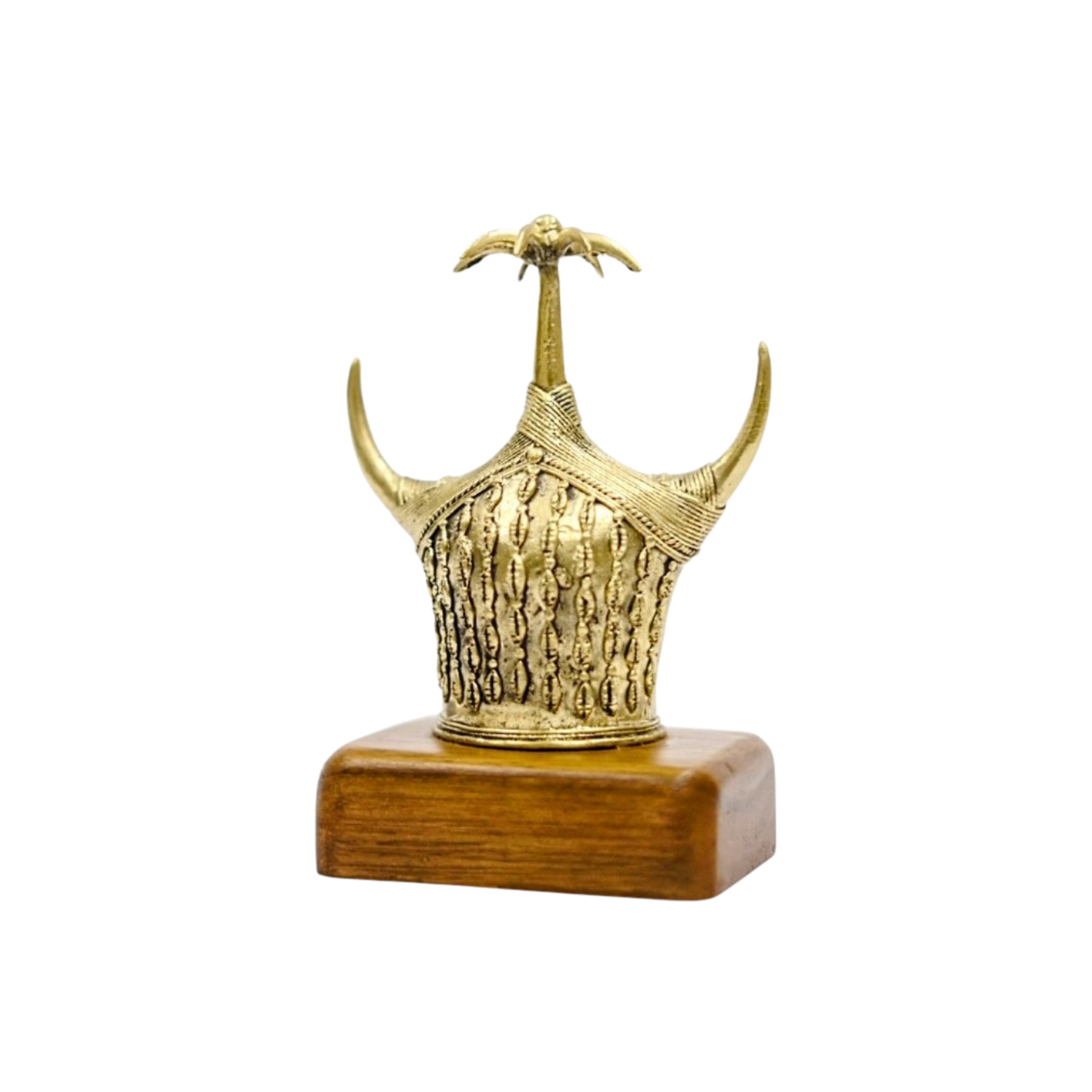Dhokra Bison Horn Momento