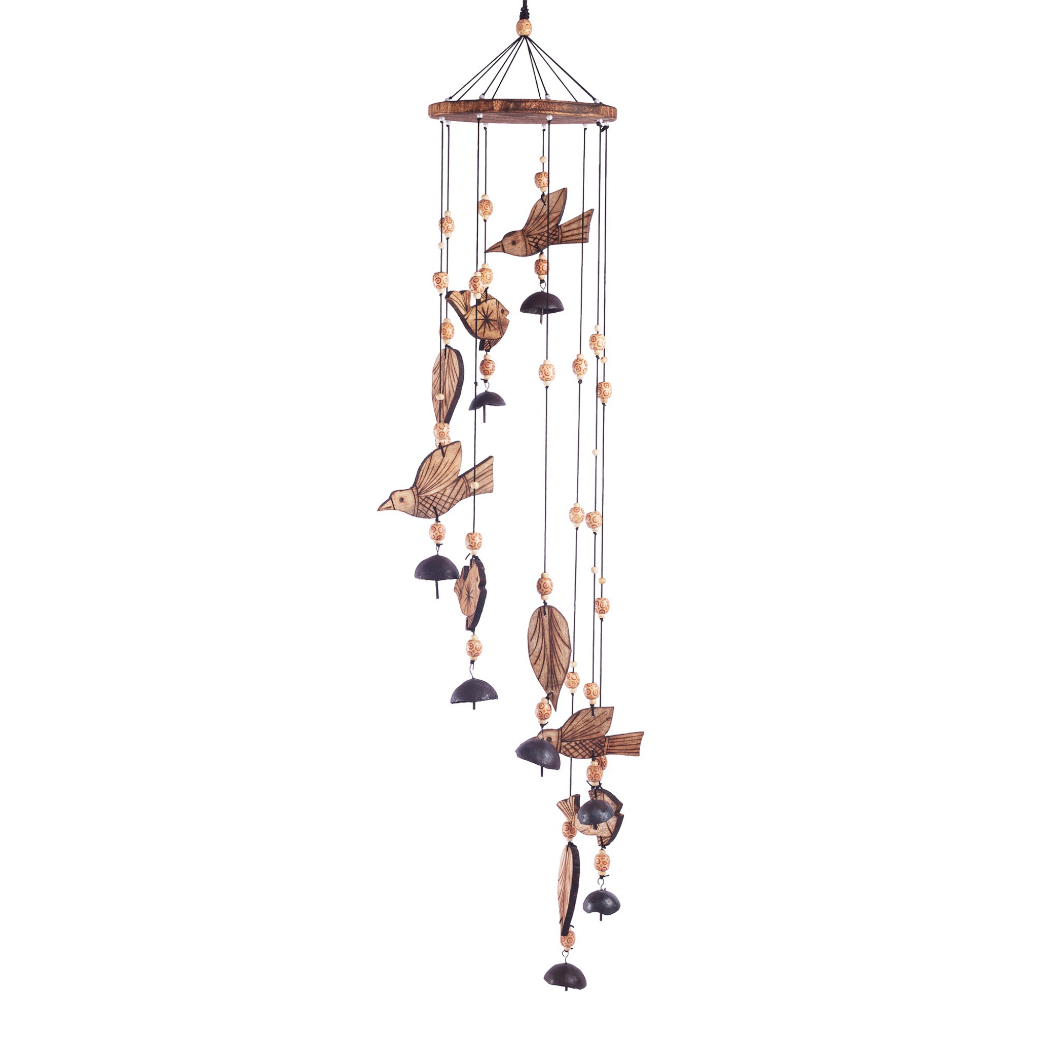 Bamboo Windchimes (Wrought Iron Bells)