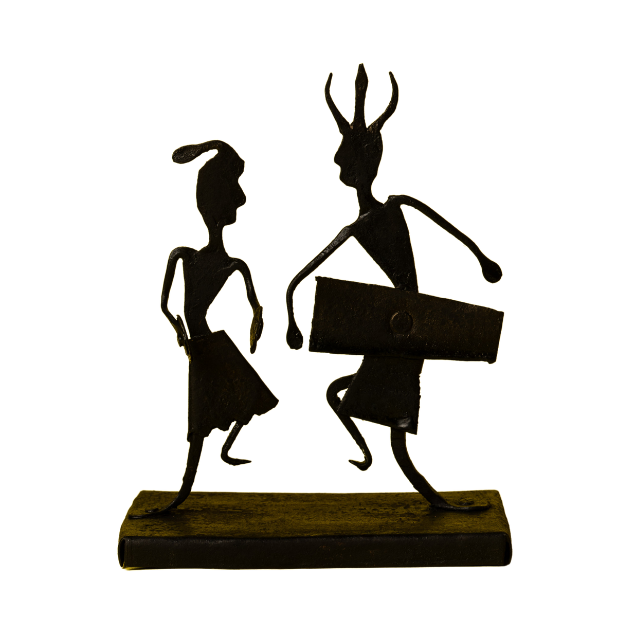 Wrought Iron Musician Momento – Bastar Arts