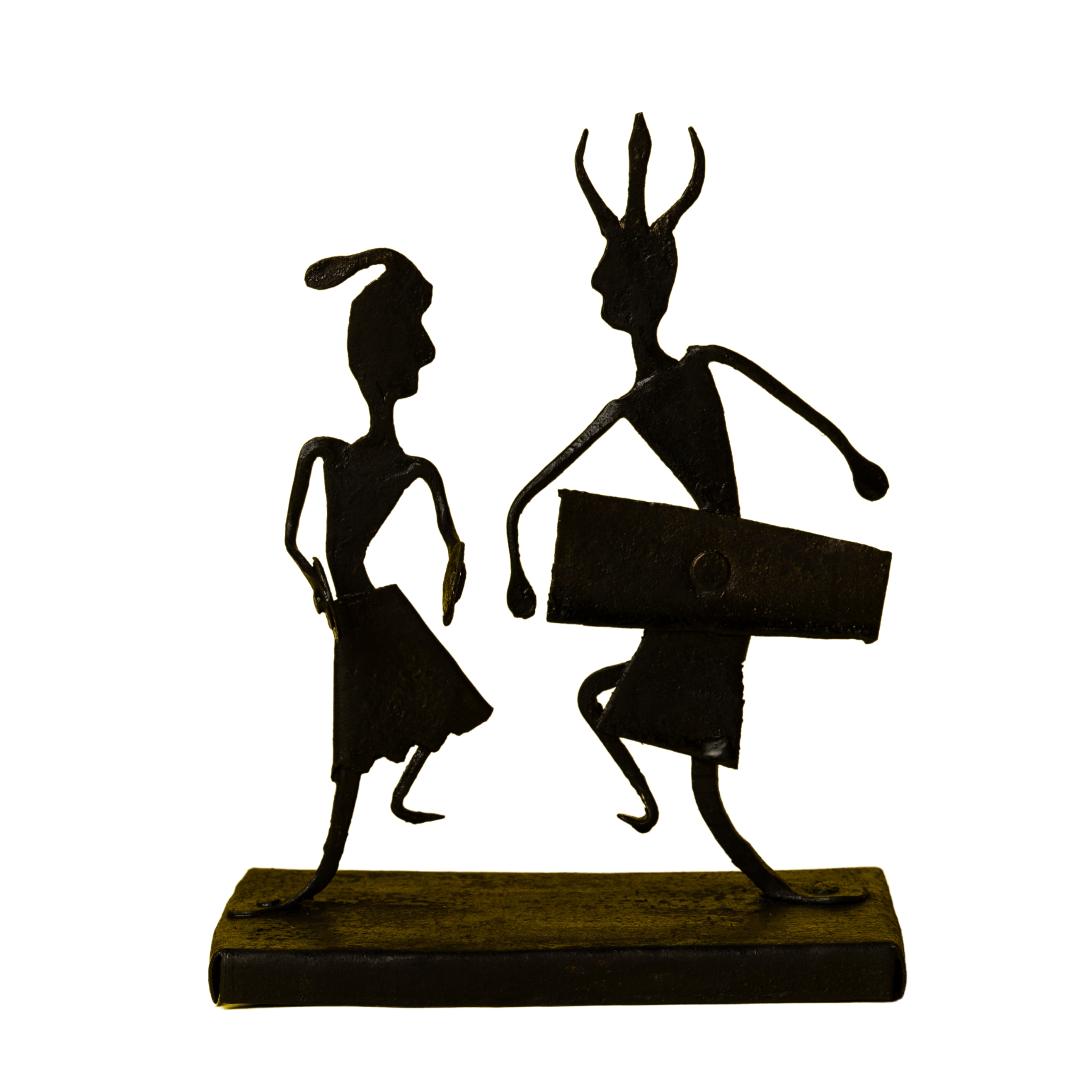 Wrought Iron Musician Momento