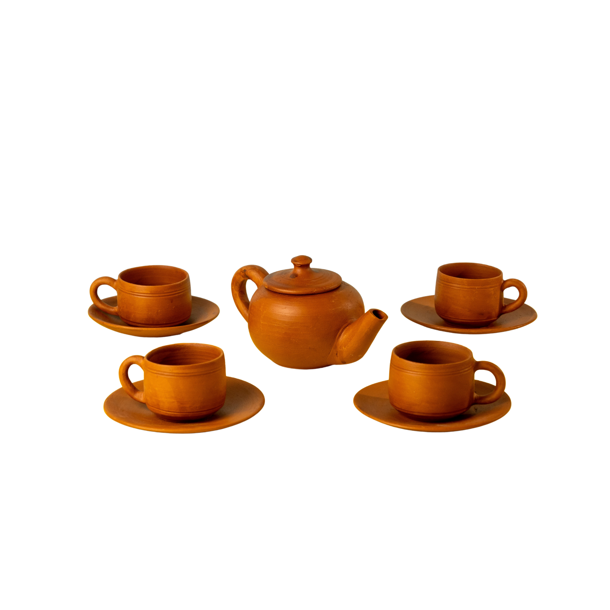 Terracotta Tea-Cup Set