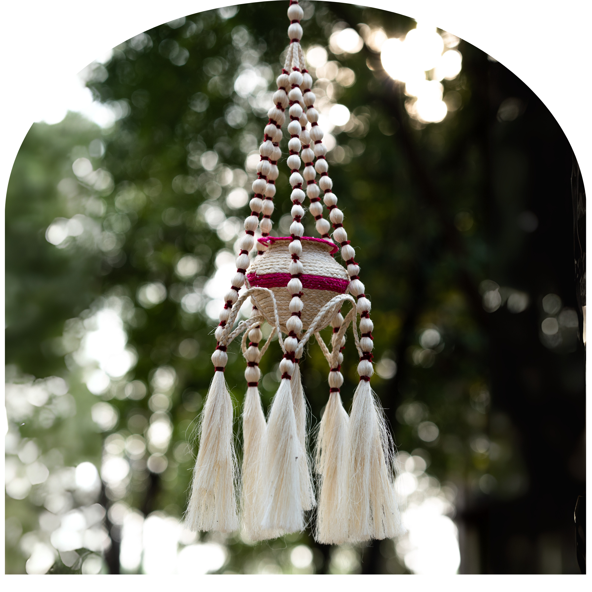 Sisal Hanging Pot