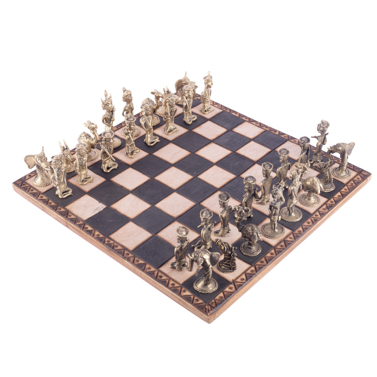 Dhokra Chess Set – product view 2