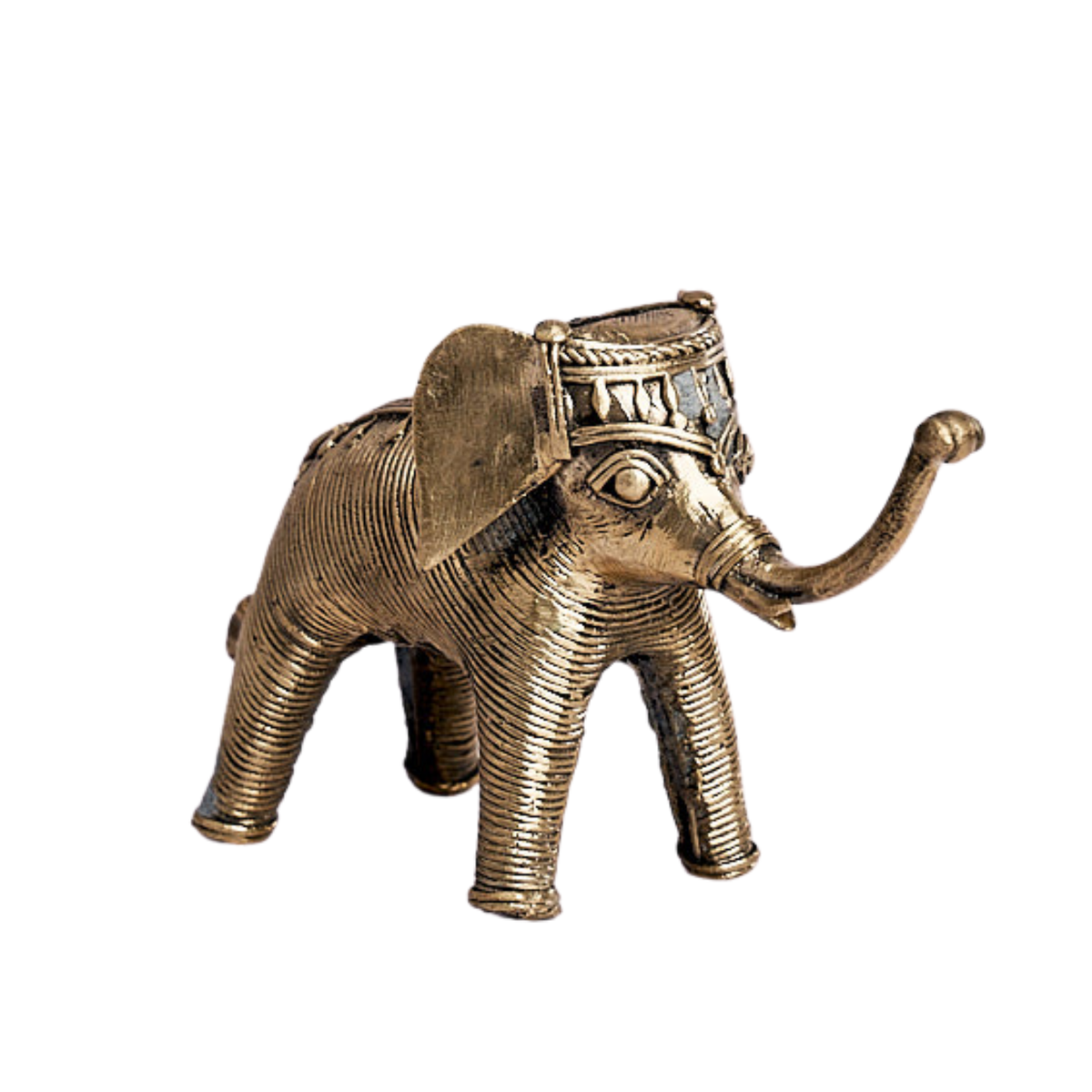 Dhokra Elephant – Design 7 – Bastar Arts