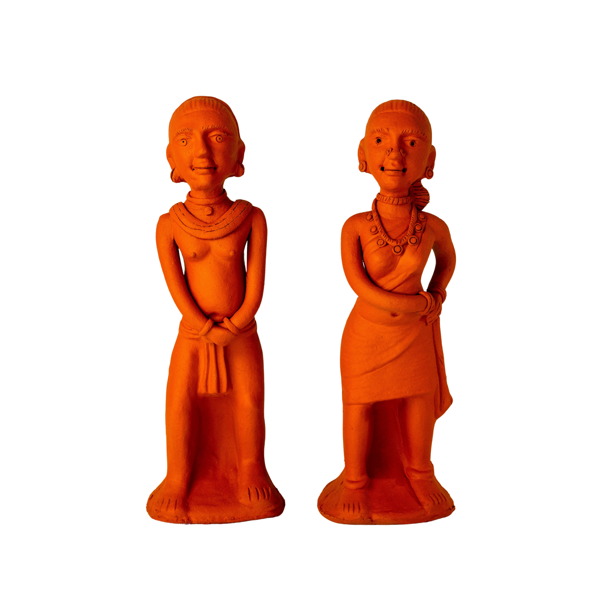 Terracotta Tribal Couple