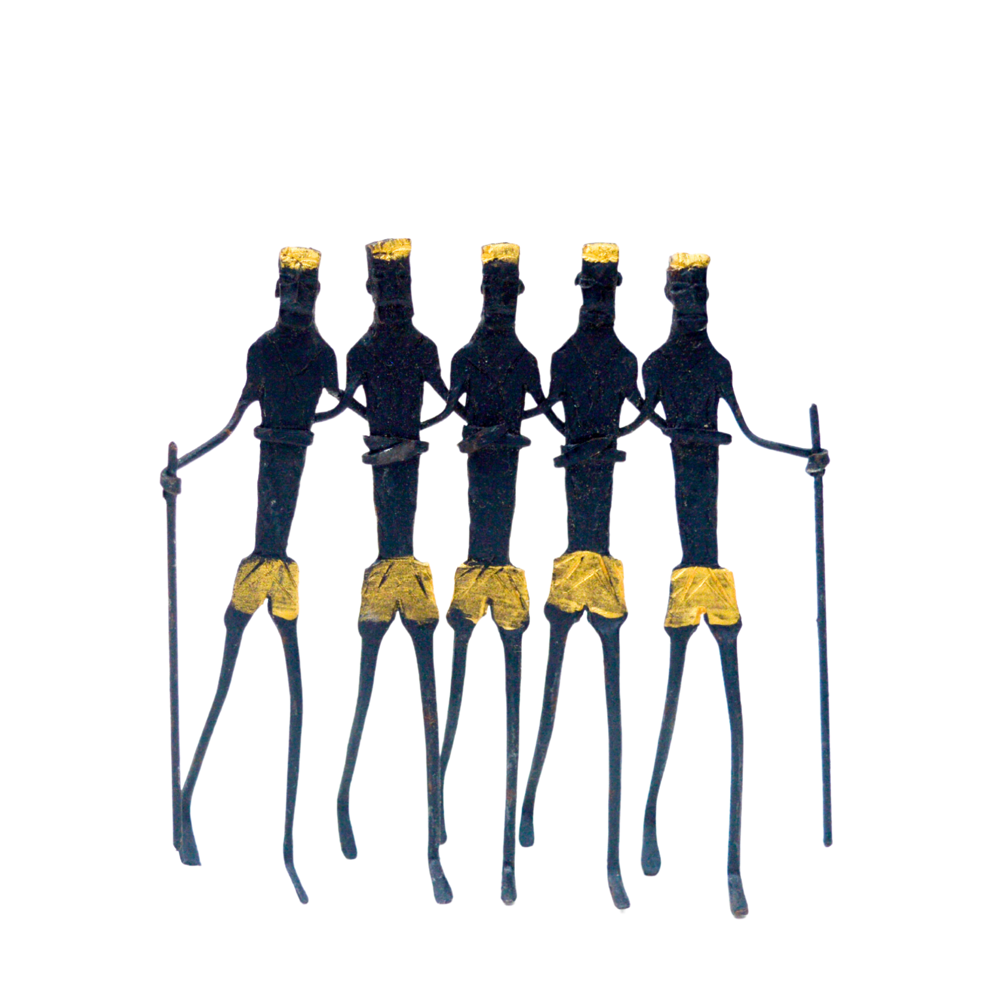 Wrought Iron Tribal Set