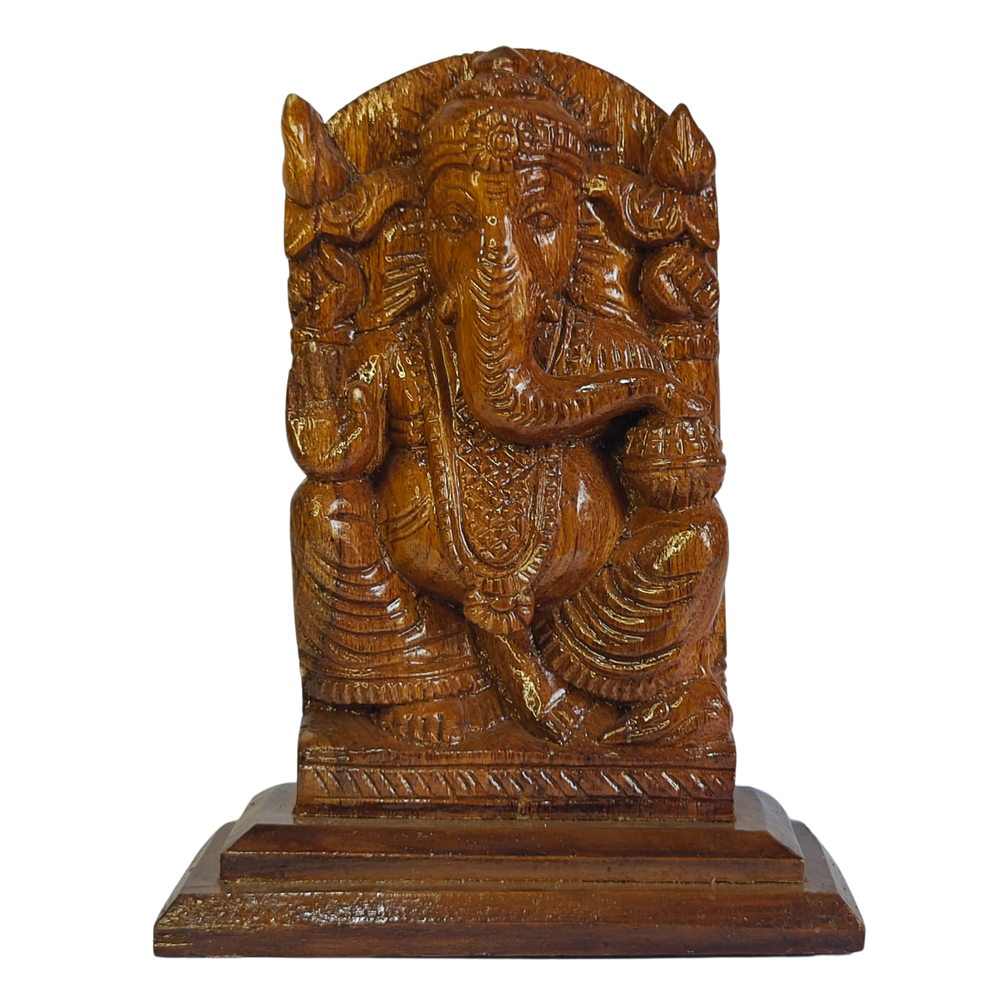 Wood Carving Ganesh Ji