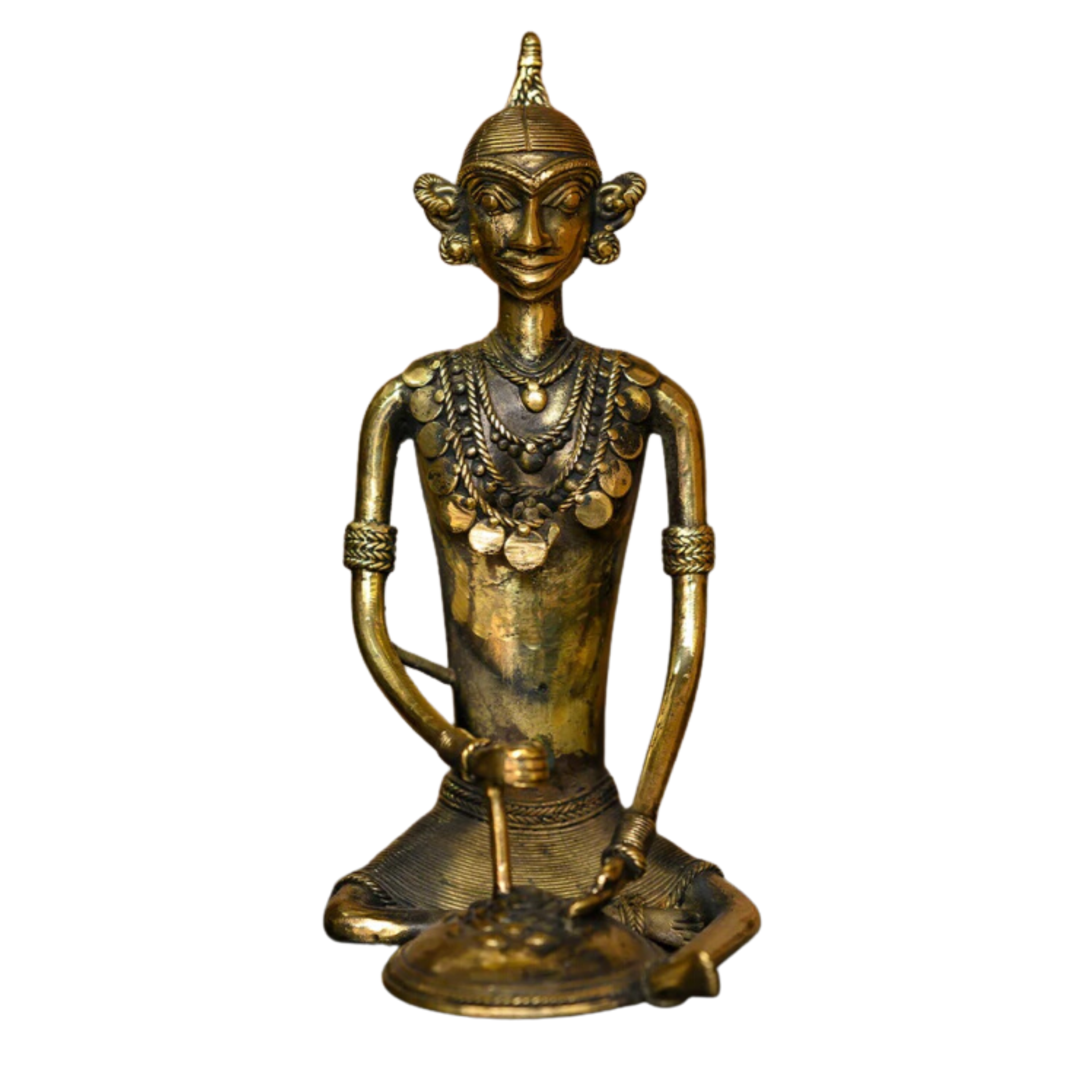 Dhokra Tribal Figure