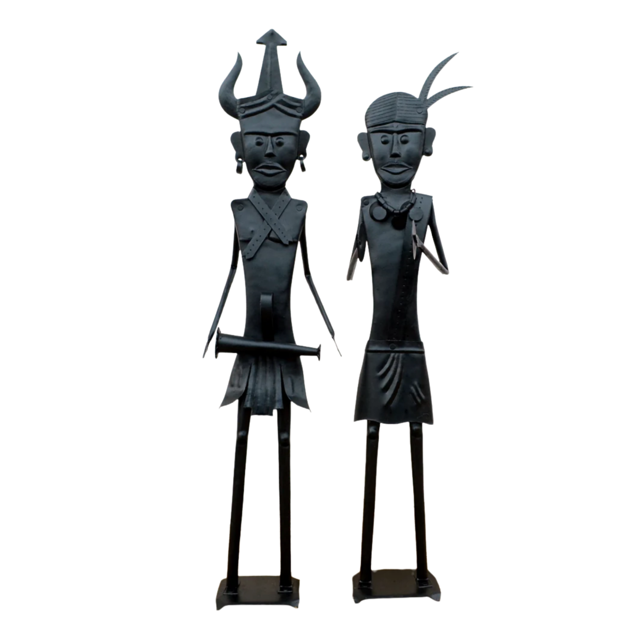 Wrought Iron Tribal Set