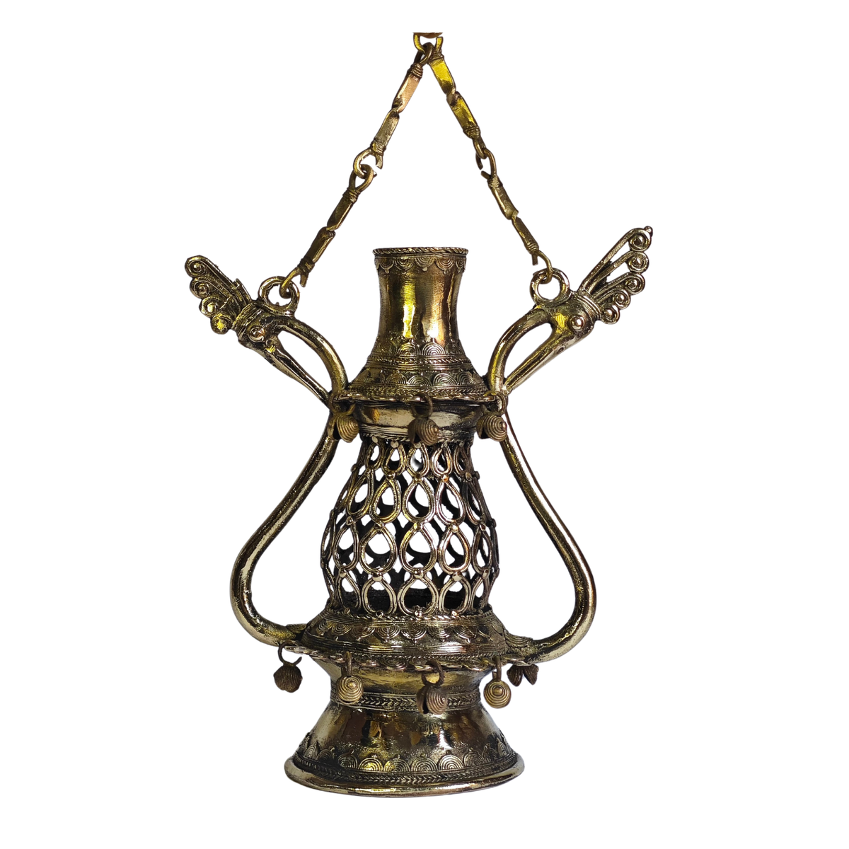 Dhokra Lantern – Design 1 – Bastar Arts