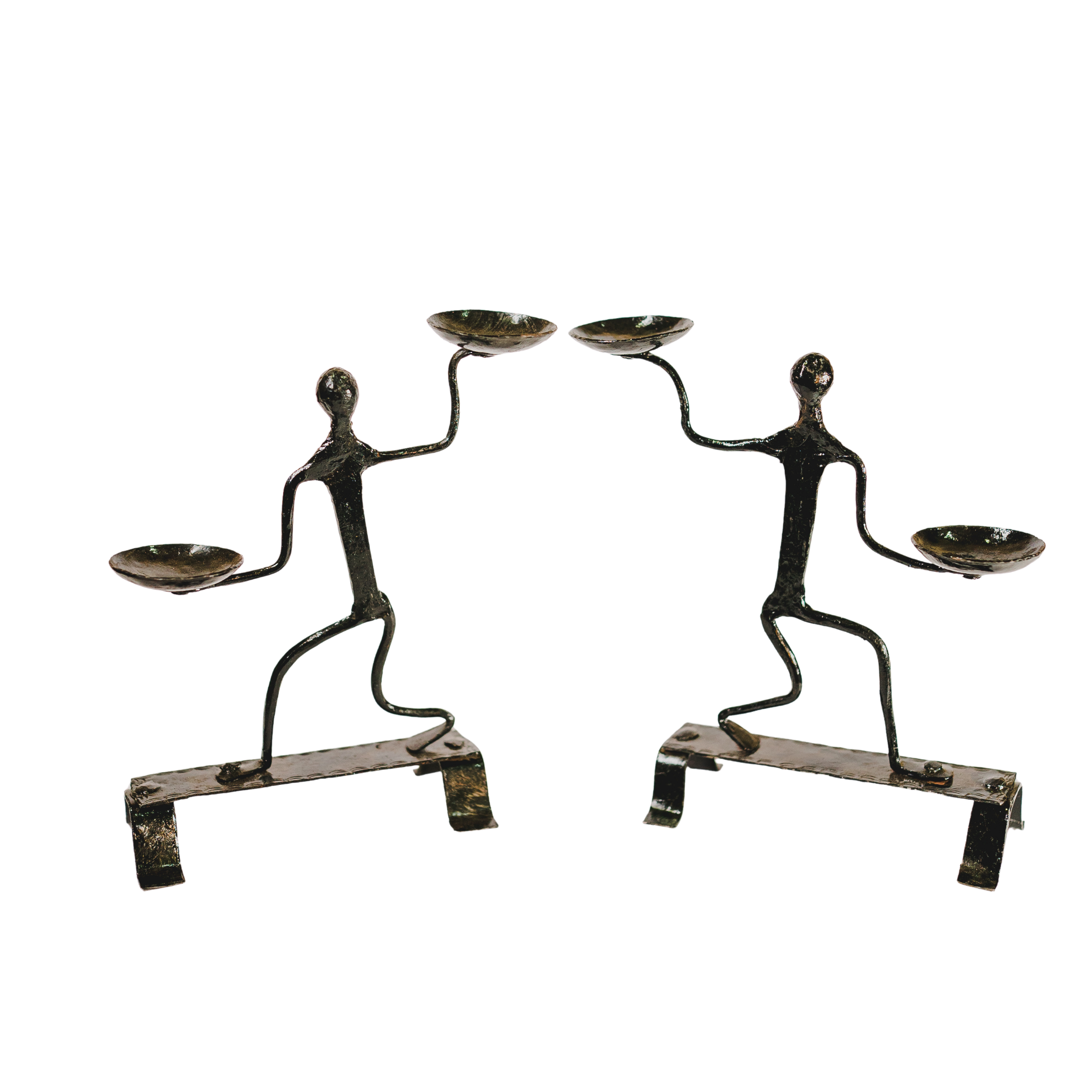 Wrought Iron Candle Holder
