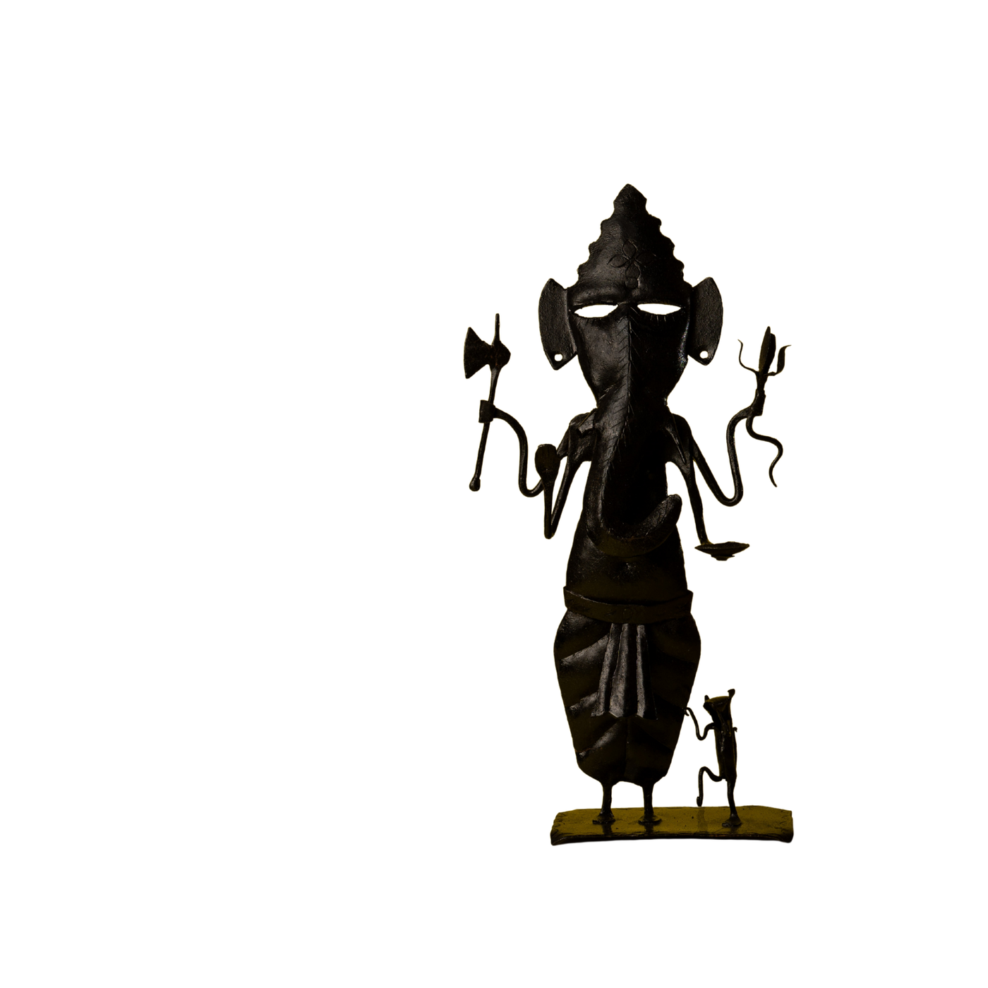 Wrought Iron Ganesh Ji – Design 1 – Bastar Arts