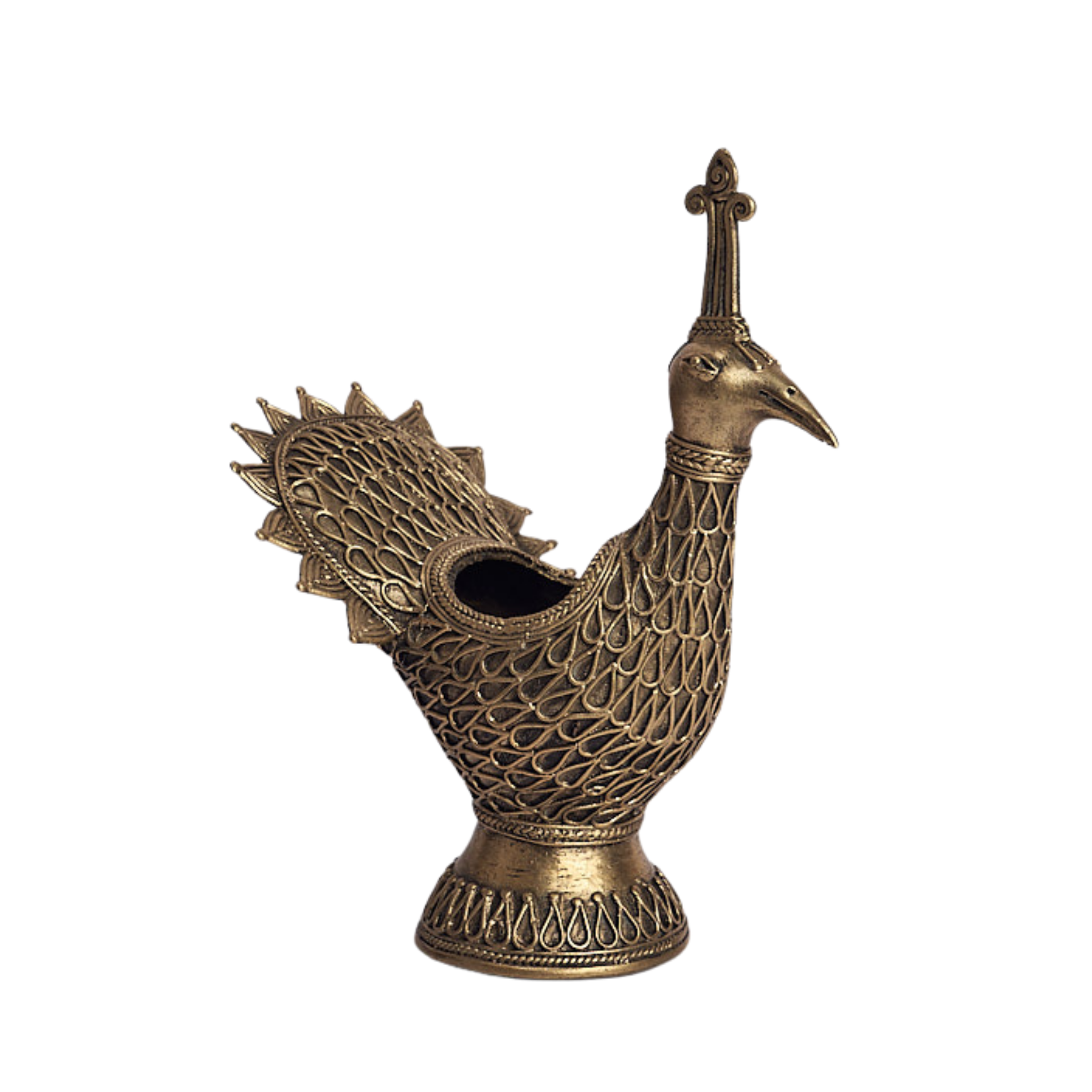 Dhokra Peacock