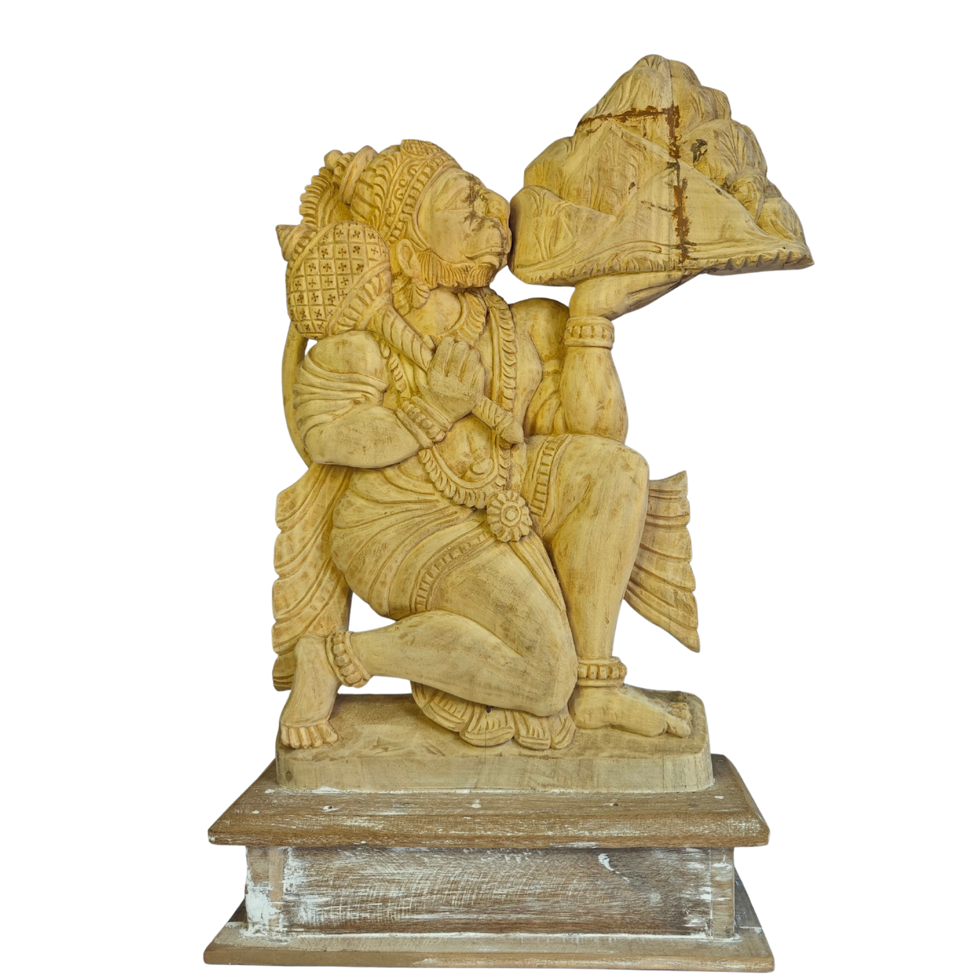 Wood Carving Bajrangi – Bastar Arts