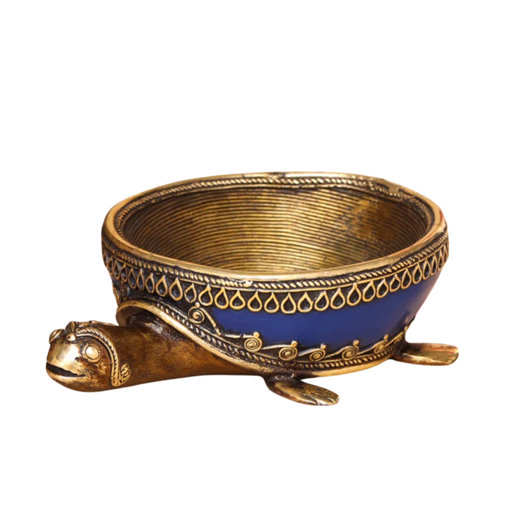 Dhokra Turtle Candle Holder