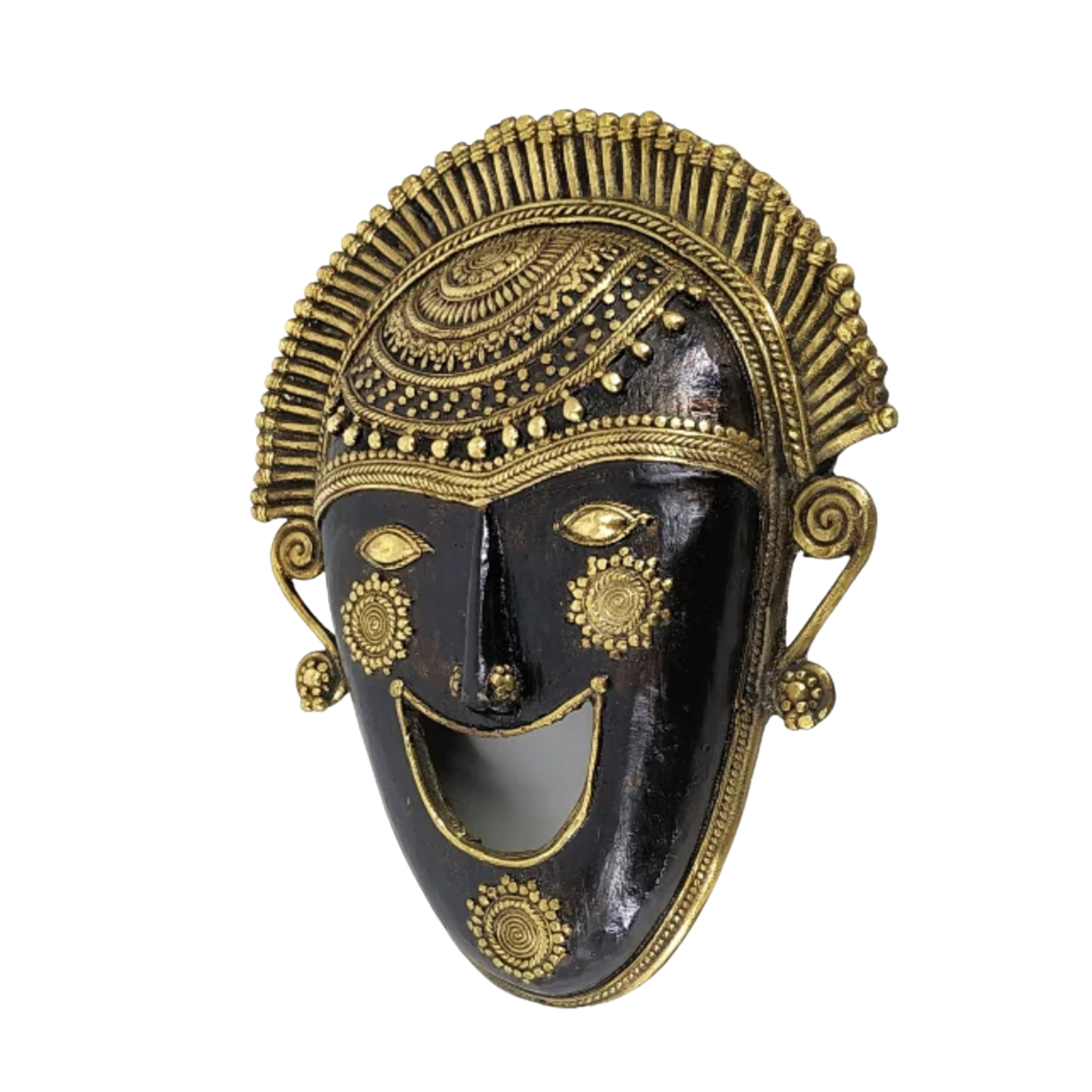 Dhokra Tribal Face Mask