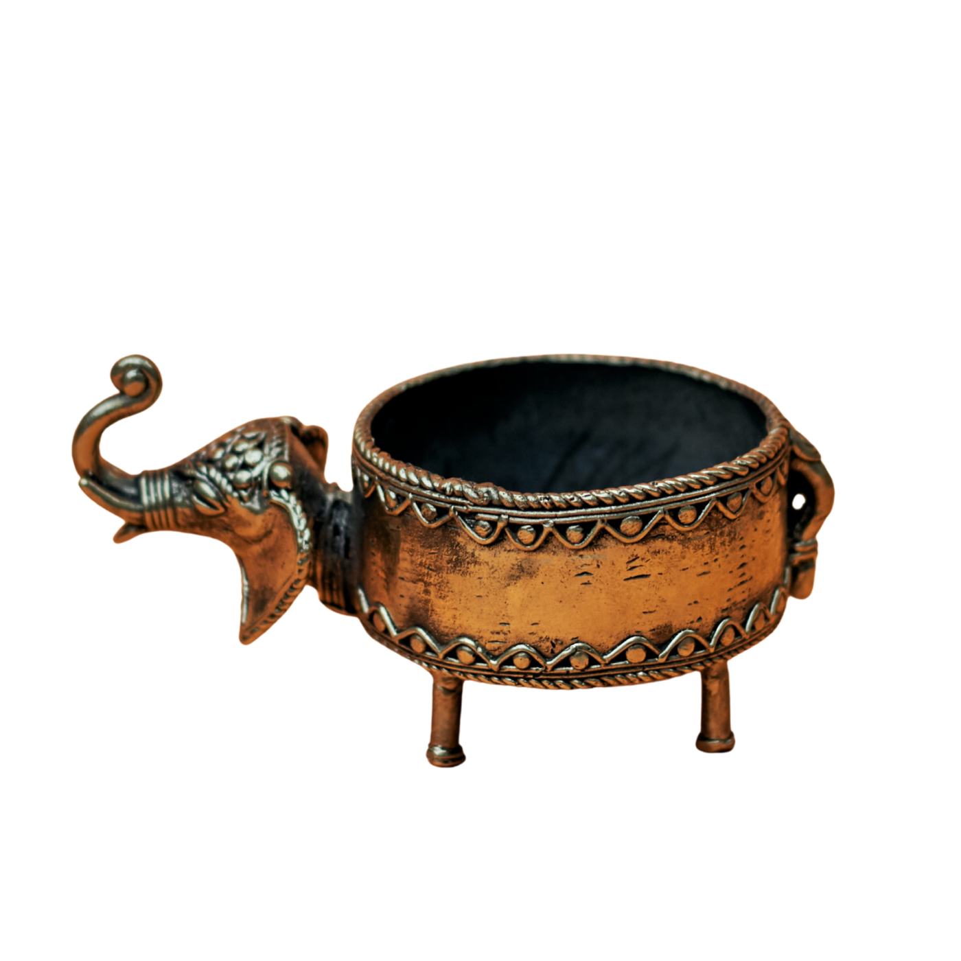 Elephant Dry Fruit Holder – Bastar Arts