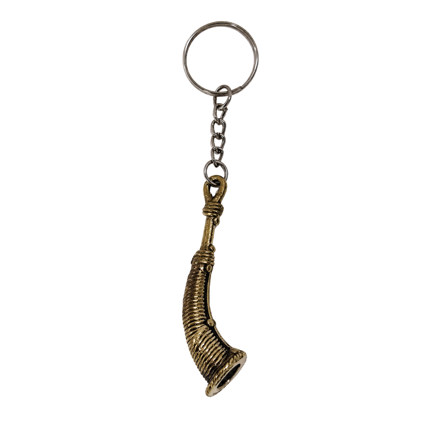 Dhokra Todi Keyring – Handcrafted Brass Keychain | Bastar Art