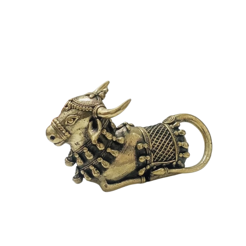 Dhokra Small Sitting Nandi