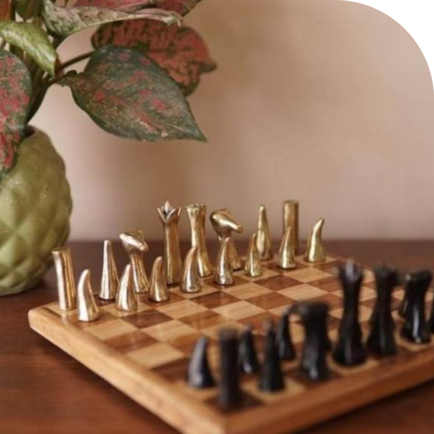 Dhokra Mini Chess Board