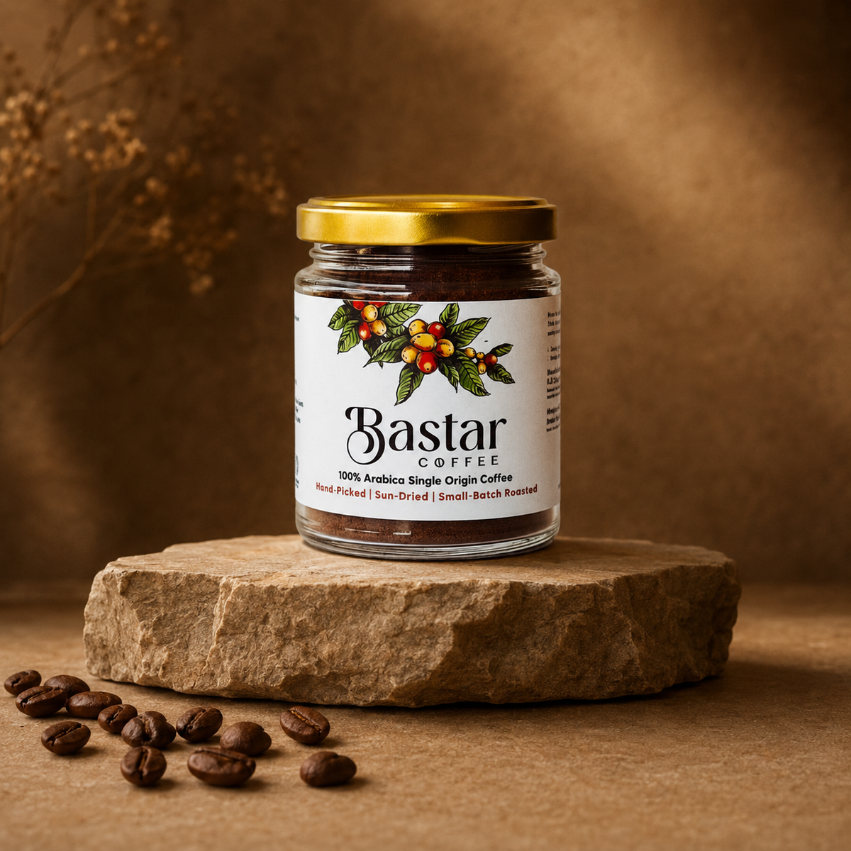 Bastar Coffee (100 g) – Forest-Grown Tribal Coffee from Chhattisgarh | Bastar Forest Foods