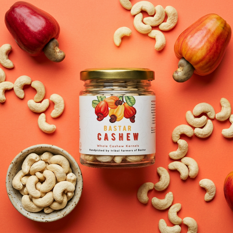 Bastar Cashews – Handpicked Whole Cashews from the Tribal Heartlands | Bastar Forest Foods